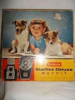 Kodak Brownie Starflex Deluxe with Flash in Original Box