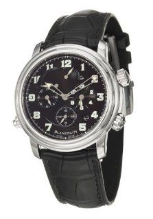 Blancpain Leman Alarm Watch Mens Automatic Watch 2041 1130 53B 