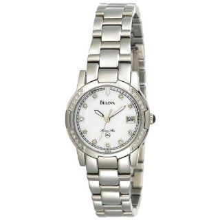   Womens 96R42 Marine Star Diamond Bezel Watch Watches 