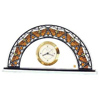 Bulova Glass Dana Butterfly Clock Watches 