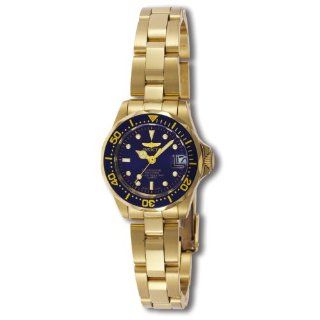Invicta Womens 8944 Pro Diver Collection Gold Tone Watch: Watches 