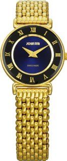  mm Gold PVD Blue Dial Roman Numeral Steel Watch: Watches: 