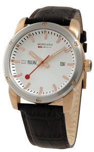 Mondaine Sport II Special Edition Rose Gold Watch Watches 