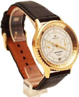Poljot Aerograph Mechanical Pilot Chronograph Watch 