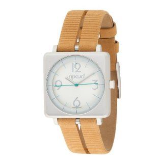 Rip Curl Womens A2392G TAN Lorna Leather Tan Watch: Watches:  