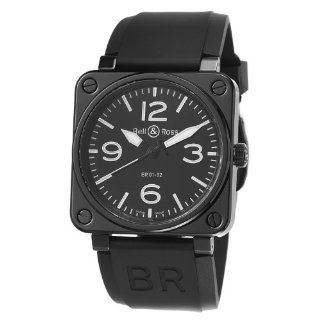   CERAMIC Avation Black Dial and Rubber Strap Watch Watches 