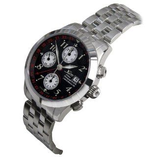 Xezo Mens Tribune Swiss Made Divers,2nd Time Zone,GMT Automatic Self 