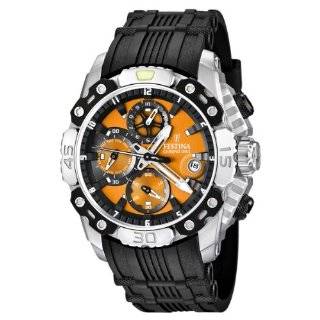 Festina Mens Tour de France F16543/7 Black Rubber Quartz Watch with 