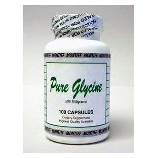 Montiff   Pure Glycine 500 mg 100 caps Health & Personal 
