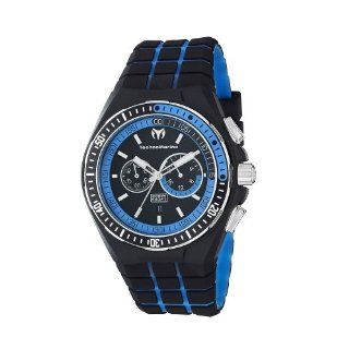 TechnoMarine Mens 111029 Cruise Sport Chrono Blue and Black Watch Set 