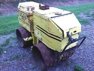 Wacker RT820 Vibratory Trench Compactor Roller, Diesel, Corded Remote 