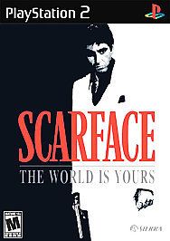 Scarface The World is Yours (Sony PlayStation 2, 2006) Case and 