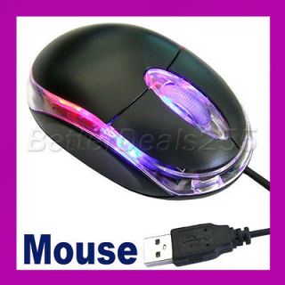 USB Optical Scroll Wheel 3D Mice Mouse PC Laptop New