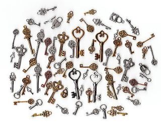 Vintage Antique Skeleton keys New Replicas Assorted Styles sizes 67 