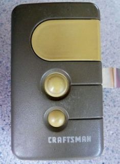 CRAFTSMAN 3 button GARAGE DOOR OPENERMODEL    W/CLIP.NICE