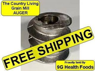 Country Living Grain Mill   Corn and Bean Auger   NEW