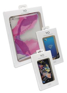 White Diamonds Rainbow Case for iPhone 4 / 4S   Pink  