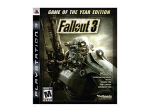    Fallout 3 Game of the Year Playstation3 Game Bethesda