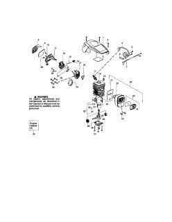 Model # 358350870 Craftsman  chain saw   Carburetor (32 parts)