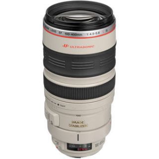 Used Canon EF 100 400mm f/4.5 5.6L IS USM Autofocus 2577A002 B&H