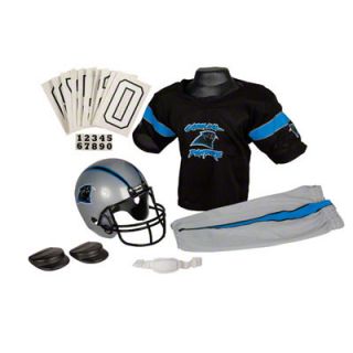 Carolina Panthers Kids/Youth Football Helmet Uniform Set 