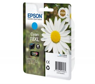 EPSON Cartuccia di stampa serie margherita 18XL C13T18124010   cyan 