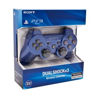 DualShock 3 Controller for Sony PS3   Blue   PlayStation   Toys R 