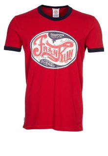 Franklin & Marshall T Shirt print   scarlet   Zalando.de