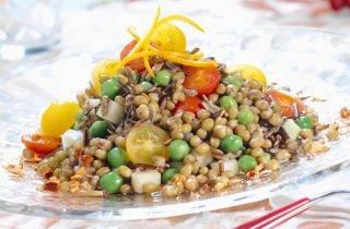 Salmon & Wild Rice Salad   Videos & Tips   Tesco Real Food   Tesco 