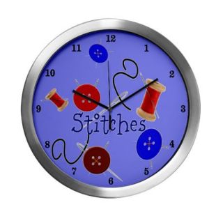 Needle Gifts  Needle Clocks  A STITCH IN TIME Modern Wall Clock