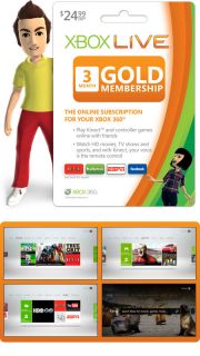 Xbox 360 Live 3 Month Gold Card: .ca: Computer and Video Games