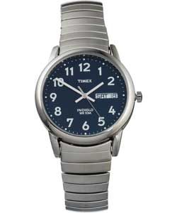 Buy Timex Mens INDIGLO Blue Dial Expander Watch at Argos.co.uk   Your 
