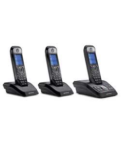 Buy Motorola DECT S2013 Telephone with Answer Machine   Triple at 