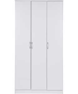 Buy Impressions 3 Door Wardrobe   White at Argos.co.uk   Your Online 