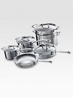 Le Creuset   10 Piece Stainless Steel Cookware Set