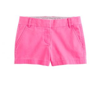 Neon Pink 3 chino short   Chino & Cotton   Womens shorts   J.Crew