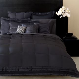 Donna Karan Modern Classics Tufted Silk Decorative Pillow, 18 x 18 