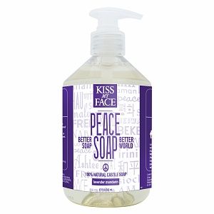 Kiss My Face Peace Soap, 100% Natural Castile Soap, Lavender Mandarin 