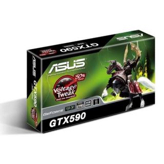 ASUS ENGTX590/3DIS/3GD5 GeForce GTX 590 Video Card   3GB, GDDR5, Dual 