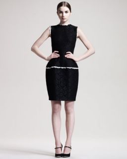 Ruffled Lace Dress  Neiman Marcus