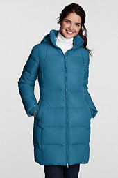Lands End   Womens Essential Down Coat customer reviews   product 