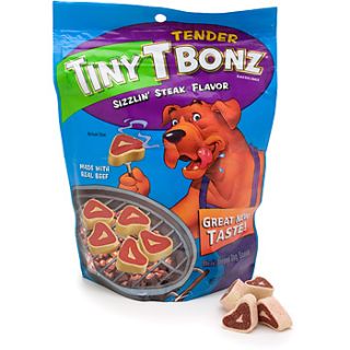 Home Dog Biscuits & Treats Tiny T Bonz Sizzlin Steak Flavor Dog Snacks