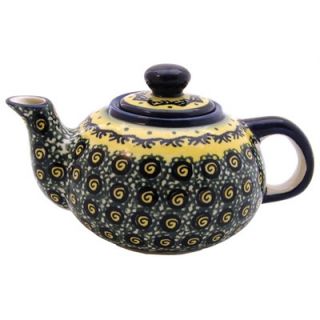 Polish Pottery 14 oz Teapot   Pattern DU1  Wayfair