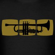 Trumpet Musician T shirt for trumpeter / jazz trumpet & other 