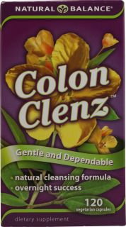 Natural Balance Colon Clenz™    120 Vegetarian Capsules   Vitacost 
