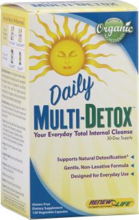 Renew Life Daily Multi Detox™    120 Vegetarian Capsules   Vitacost 