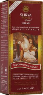 Surya Henna Brasil Cream Reddish Dark Blonde    2.31 fl oz   Vitacost 
