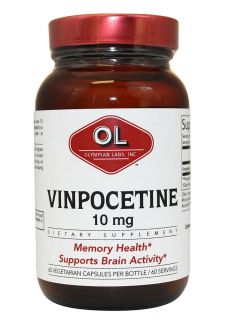 Olympian Labs Vinpocetine    10 mg   60 Vegetarian Capsules   Vitacost 