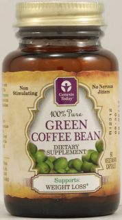 Genesis Today Pure Green Coffee Bean Extract    60 Vegetarian Capsules 