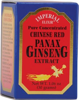 Imperial Elixir Chinese Red Panax Ginseng Extract    1.06 fl oz 